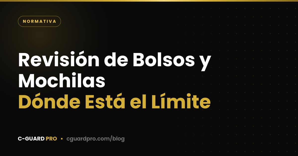 Revisión de Bolsos y Mochilas: Dónde Está el Límite